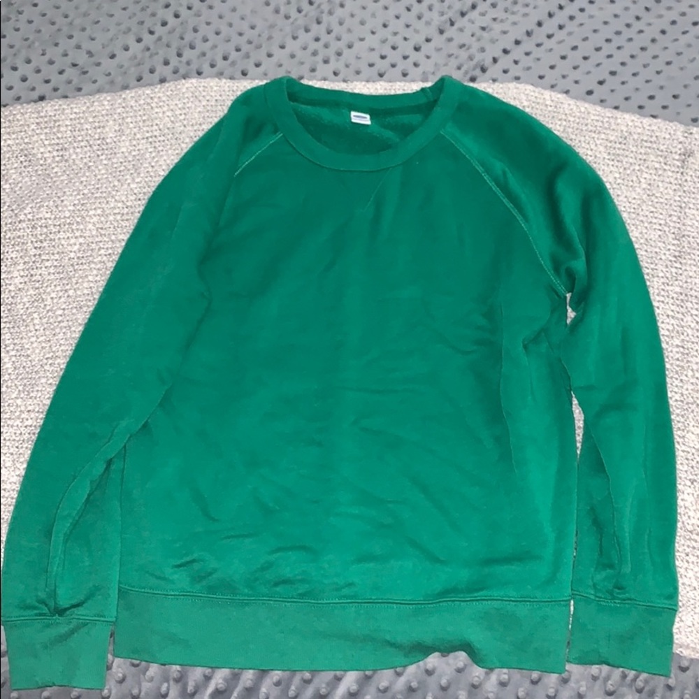 Old Navy Green Crew Sweatshirt 💚